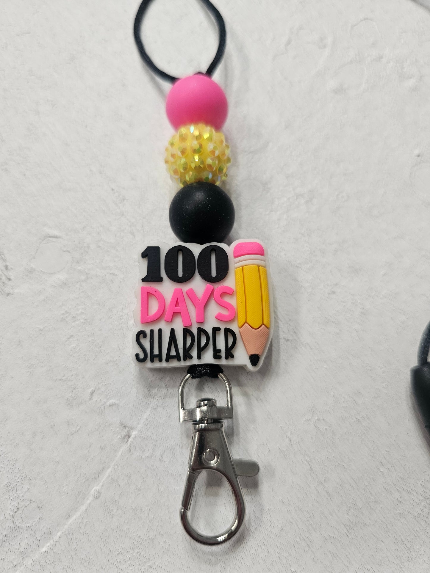 100 Days Sharper Lanyard