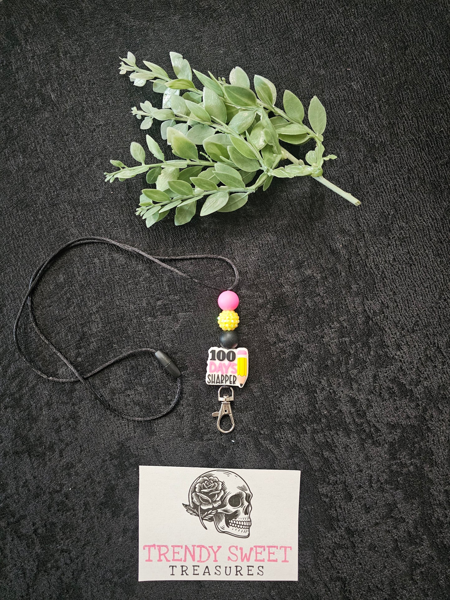 100 Days Sharper Lanyard