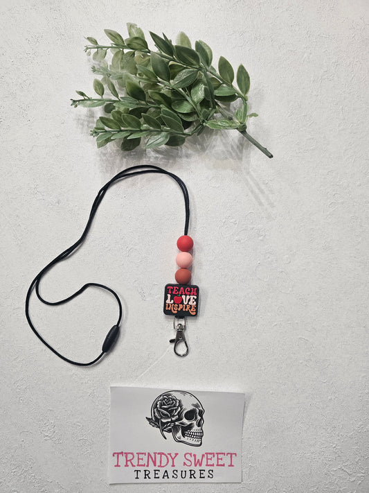 Teach Love Inspire Lanyard