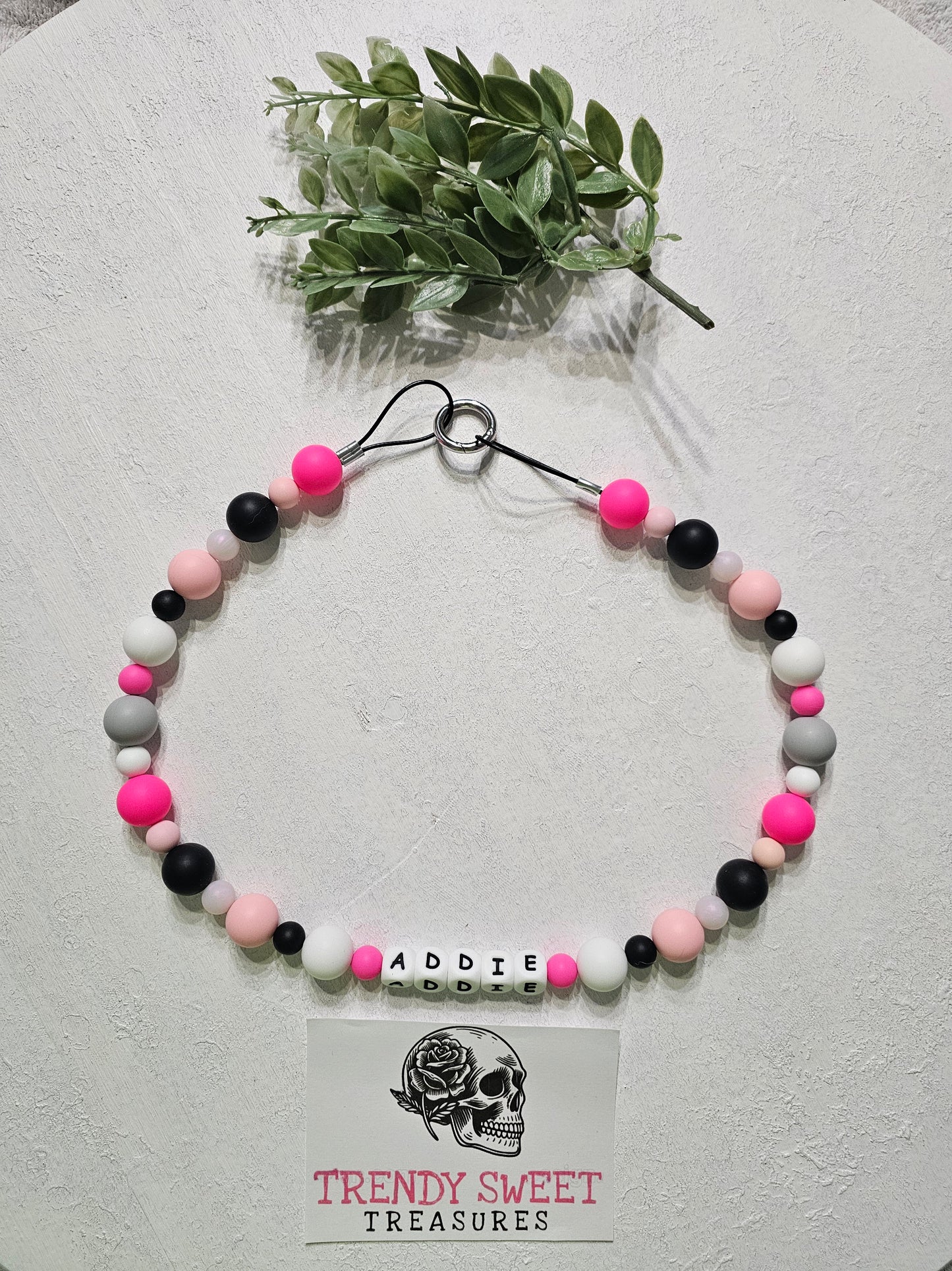 Custom Beaded Dog Collar